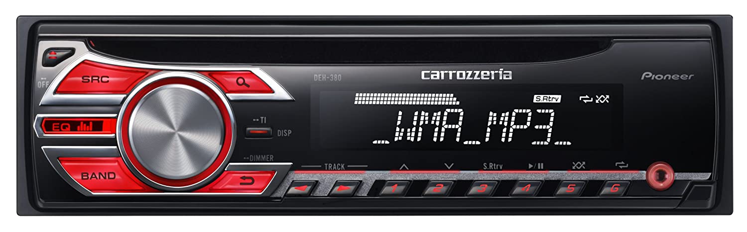 10位：カロッツェリア(パイオニア) カーオーディオ DEH-380 1DIN CD