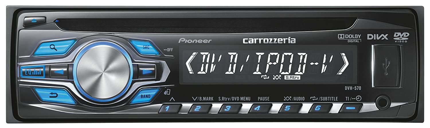 8位：カロッツェリア(パイオニア) カーオーディオ DVH-570 1DIN CD/DVD/USB