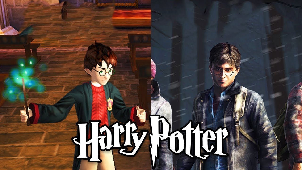 Evolution Of Harry Potter Games - YouTube