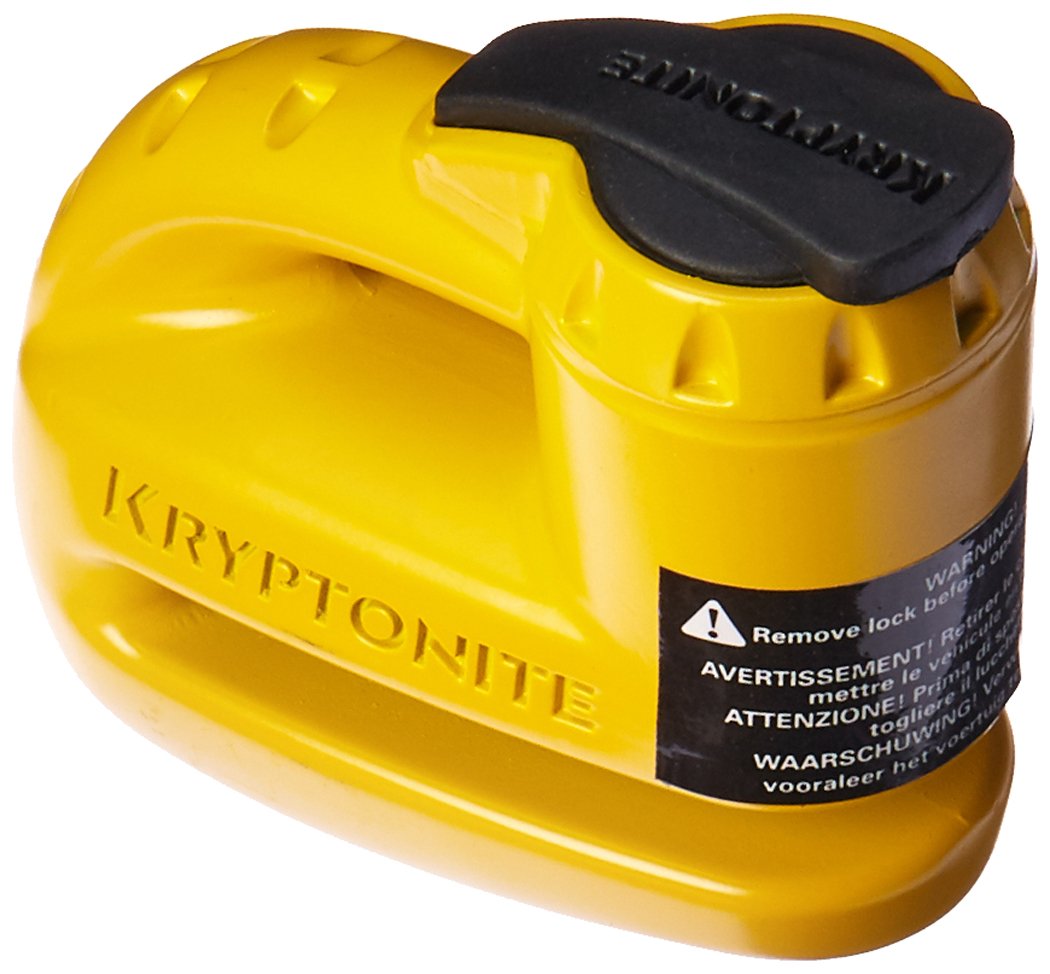 5位：Kryptonite 000884 Keeper 5s Yellow Disc Lock