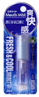 18位：エチケットMouthMist フレッシュ＆クールミント 5ml