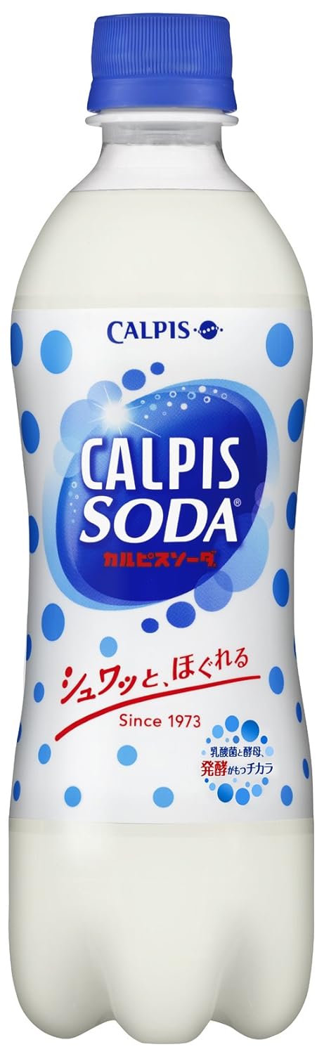 9位：カルピス カルピスソーダ 500ml×24本