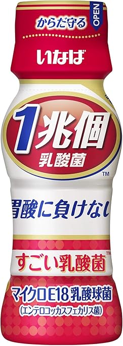 7位：いなば 1兆個すごい乳酸菌ドリンク プレーン 65ml×10本