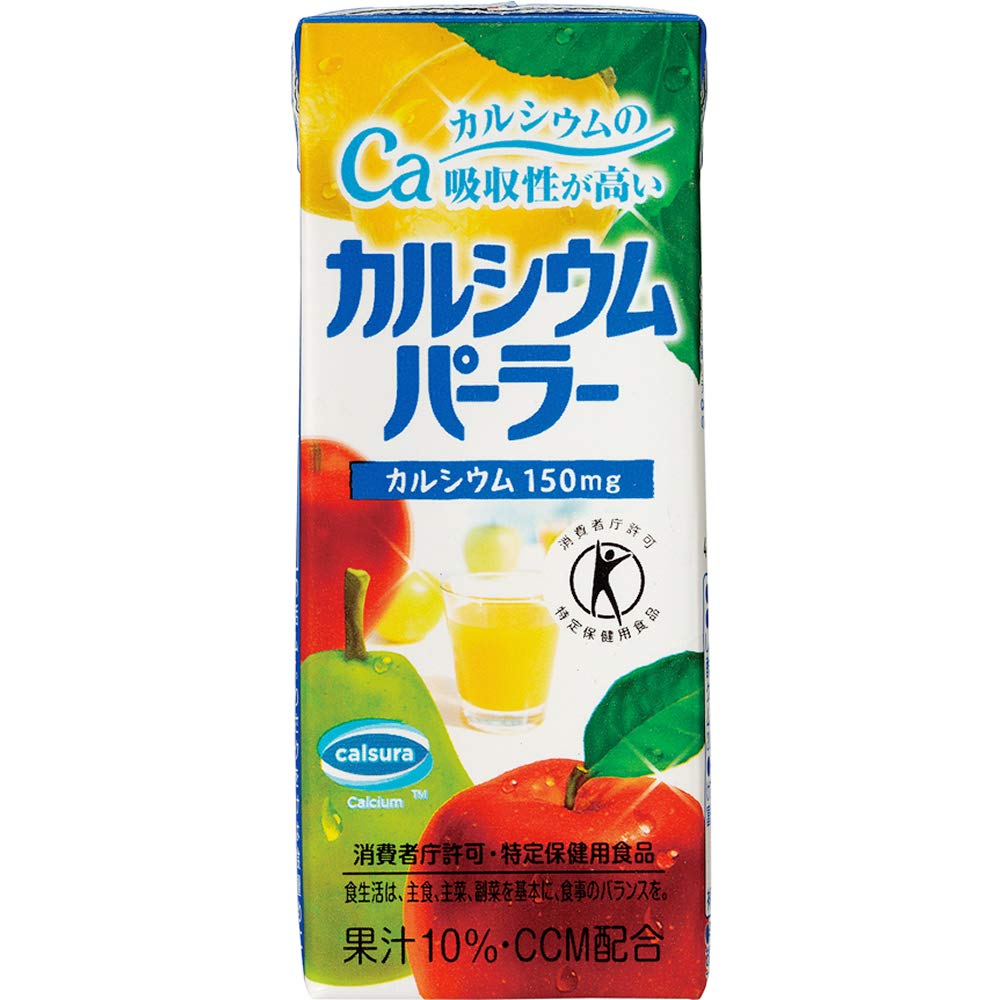 8位：富永貿易 カルシウムパーラー 200ml×24本