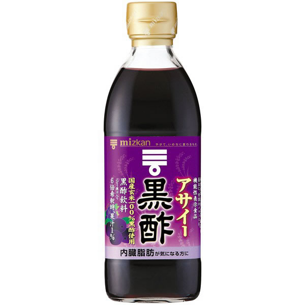 13位：ミツカン アサイー黒酢500ml×6本入