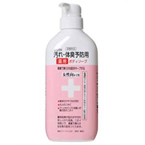 5位　からだの汚れ・体臭予防薬用ボディソープ 女性向 450ml 