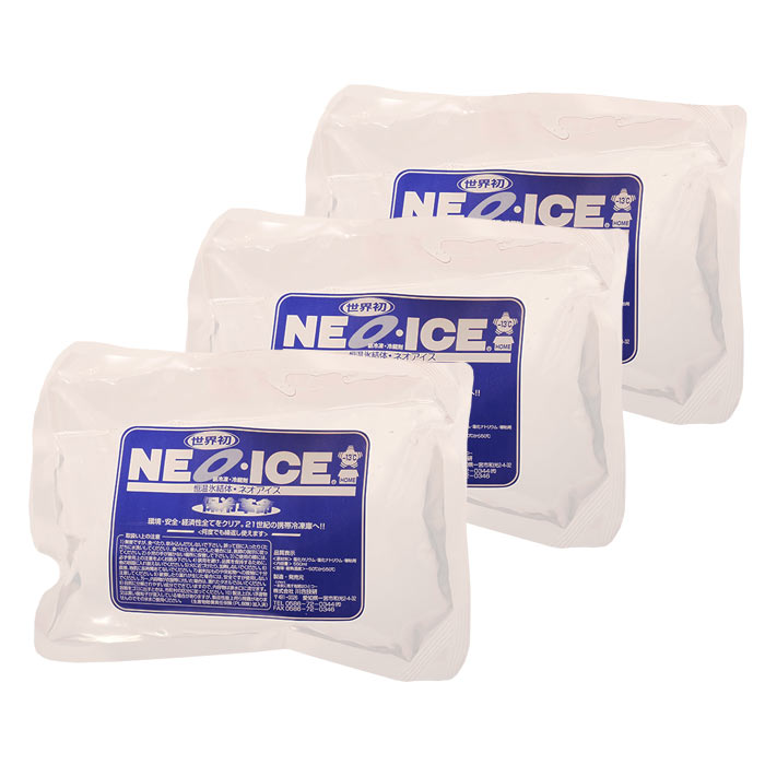 8位　保冷剤 長時間 ネオアイス　ソフトタイプ×3