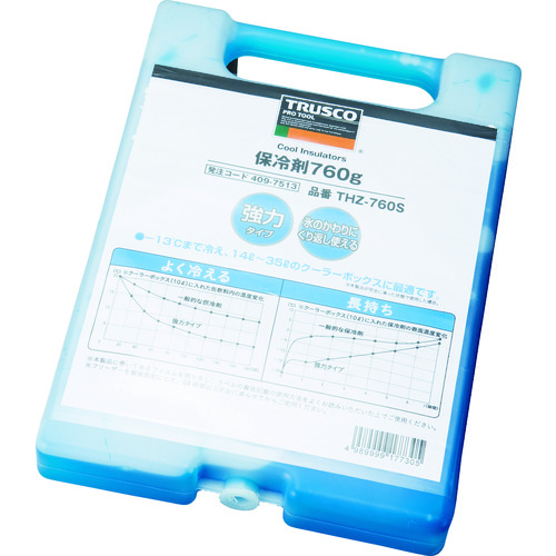12位　トラスコ中山(株) TRUSCO 保冷剤 760g 強冷タイプ