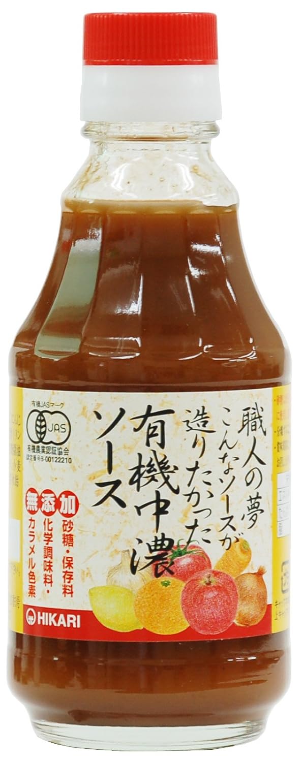 1位：光食品 職人の夢 こんなソースが造りたかった 有機中濃ソース