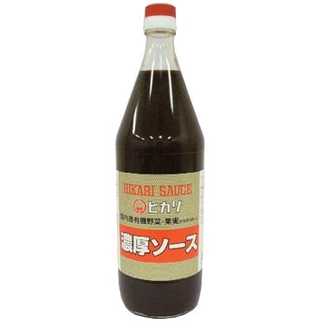 3位：光食品 国内産有機野菜・果実使用 濃厚ソース