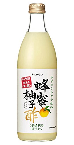 7位：キッコーマン食品 蜂蜜柚子酢 500ml