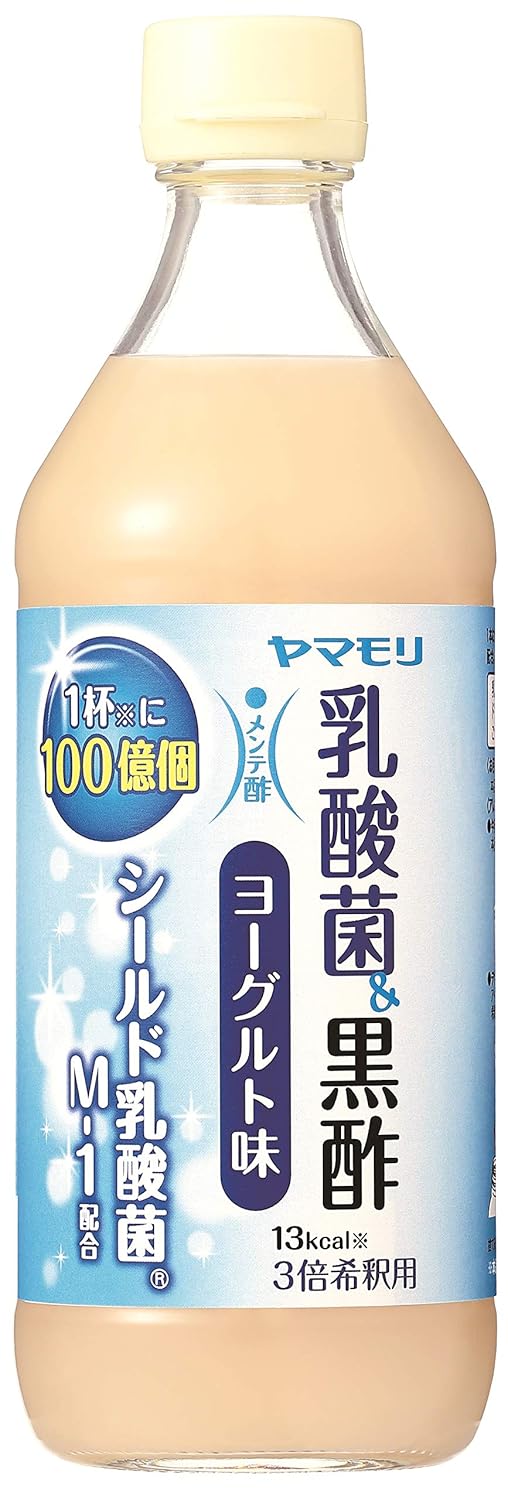 2位：ヤマモリ 乳酸菌黒酢 ヨーグルト味 500ml×2本