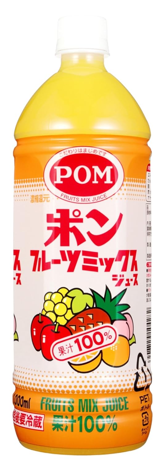 16位：えひめ飲料 POM フルーツミックス 1L PET×6本