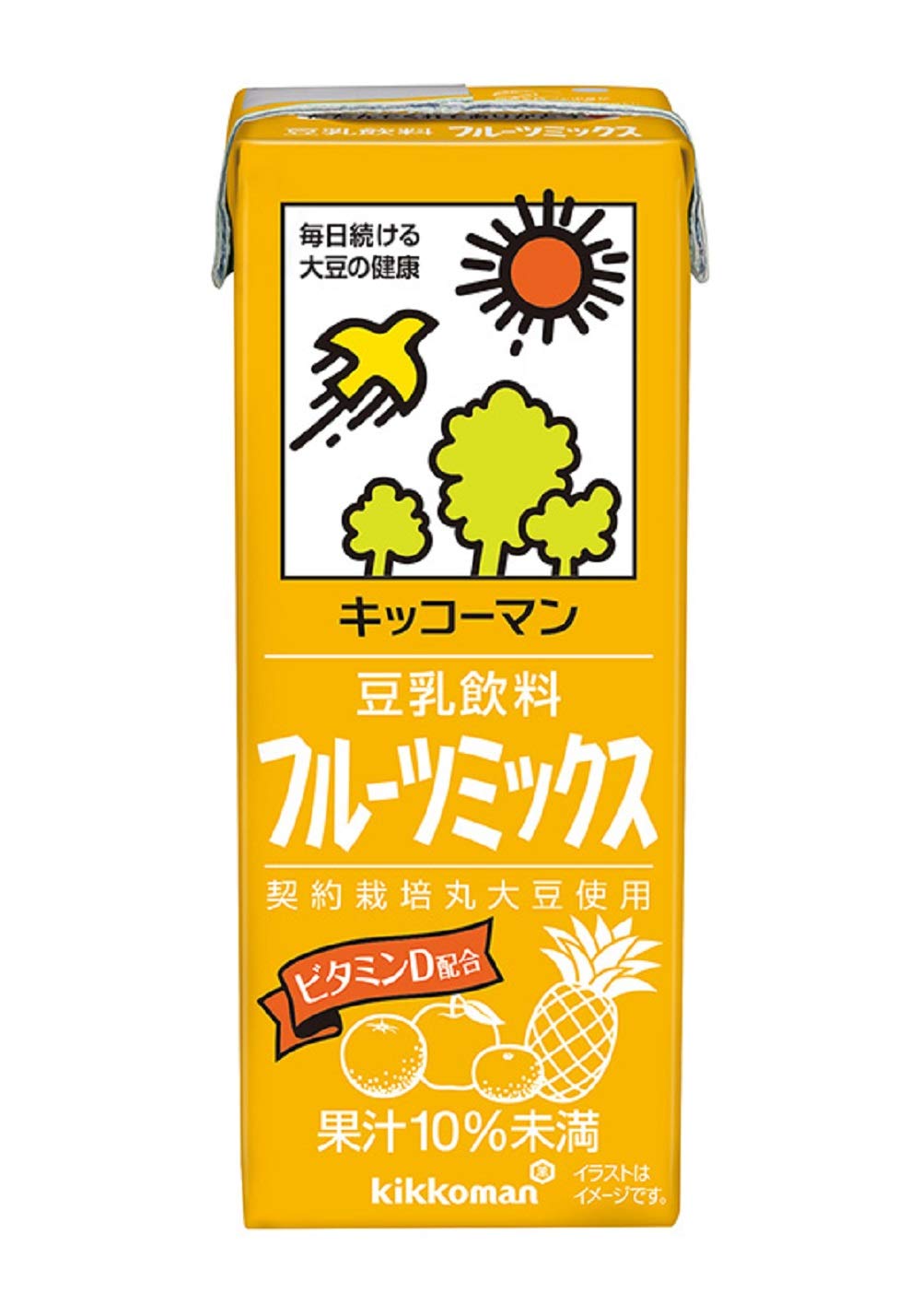 15位：キッコーマン飲料 豆乳飲料 フルーツミックス 200ml×18本