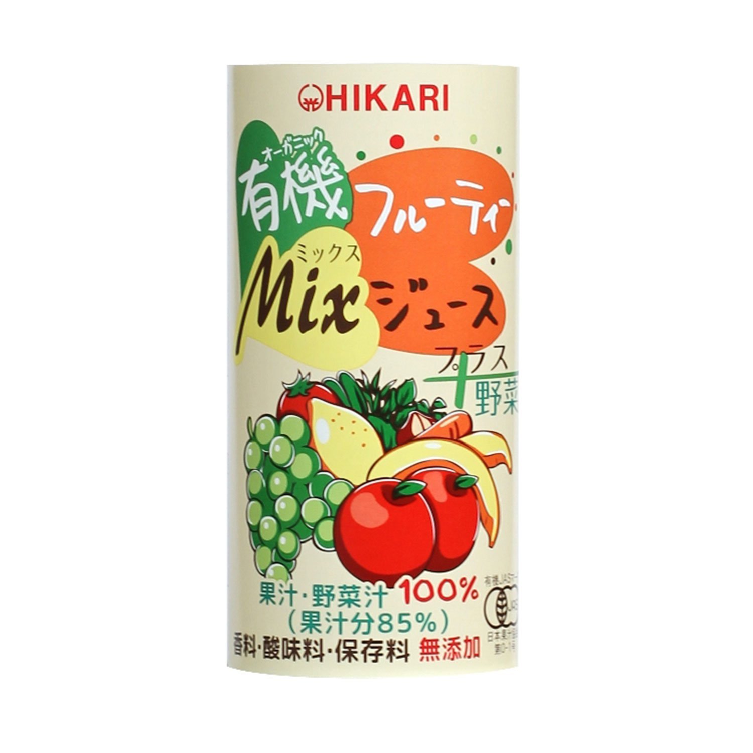 13位：光食品 有機フルーティーMixジュース+野菜 195g×15本