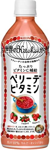 4位：キリン 世界のKitchenから ベリーデビタミン PET 500ml×24本