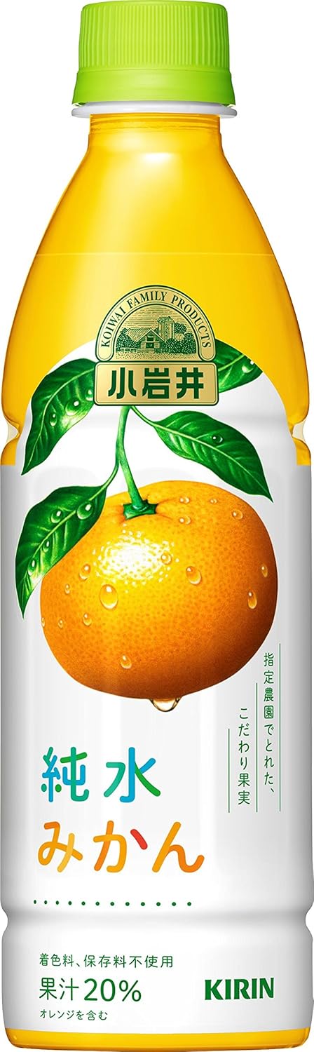 18位：小岩井 純水みかん 430ml PET×24本