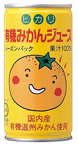 16位：光食品 有機 みかんジュース 190g×30本