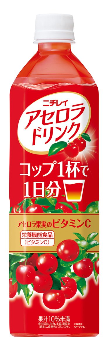 2位：ニチレイ アセロラドリンク 900ml×12本