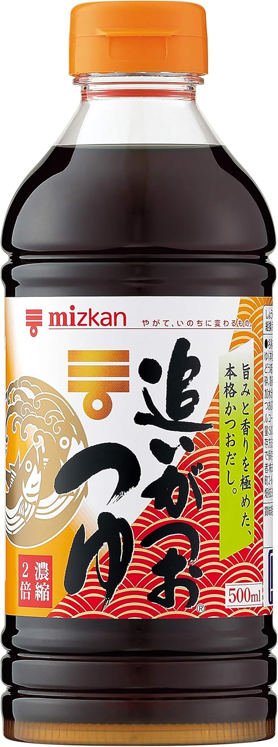 2位：ミツカン 追いがつおつゆ2倍 500ml