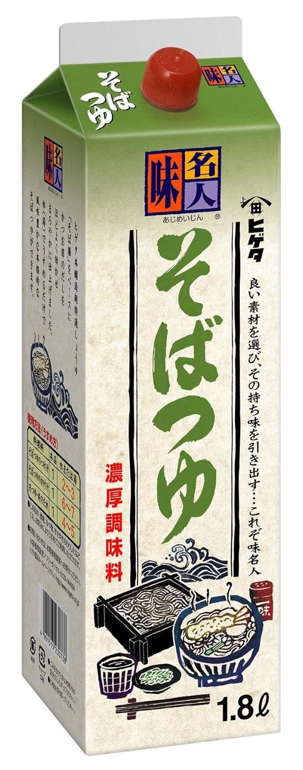 10位：ヒゲタ 味名人 そばつゆ