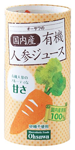 15位：オーサワの国内産有機人参ジュース×18本