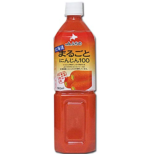 1位：JAふらの 北海道まるごとにんじん100 900mlペットボトル×12本入×(2ケース)