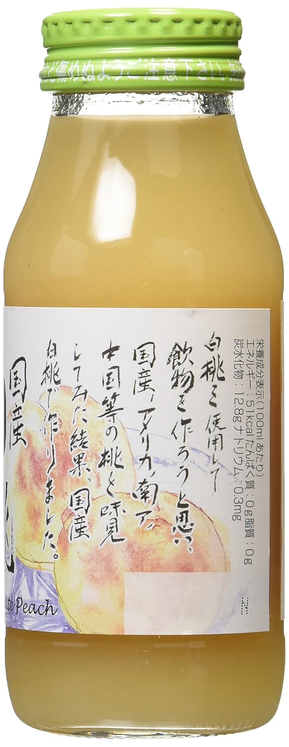 14位：順造選 国産白桃 180ml×20本