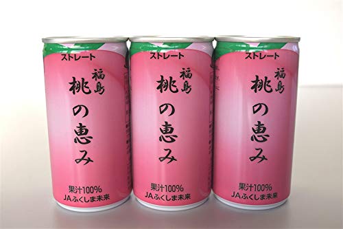 8位：ＪＡ全農福島 福島桃の恵み 190gx30本