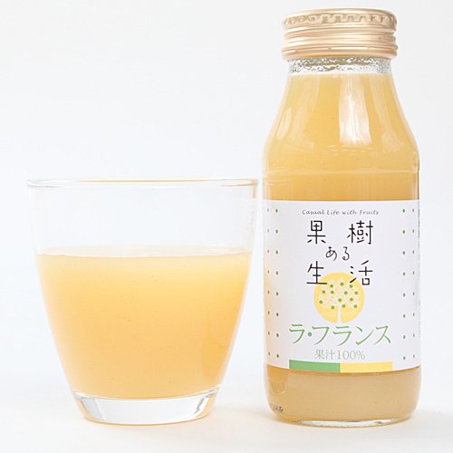 9位：果樹ある生活　ラ・フランス（果汁100％）　180ml×12本