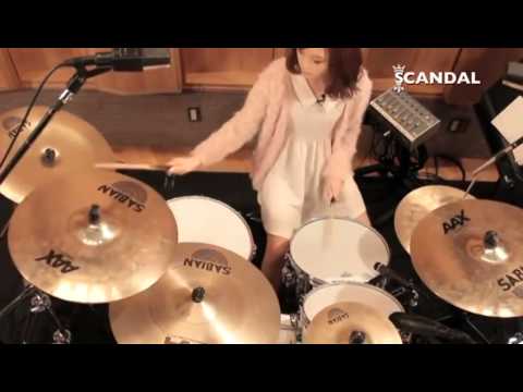 SCANDAL (RINA) - Awanai Tsumori no, Genki de ne (Instructional) - YouTube