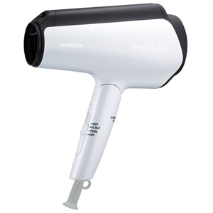 10位　日立 ヘアードライヤー（パールホワイト） HITACHI　HairCRiE Plus+