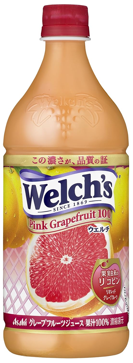 4位：アサヒ飲料 Welch’s ピンクグレープフルーツ