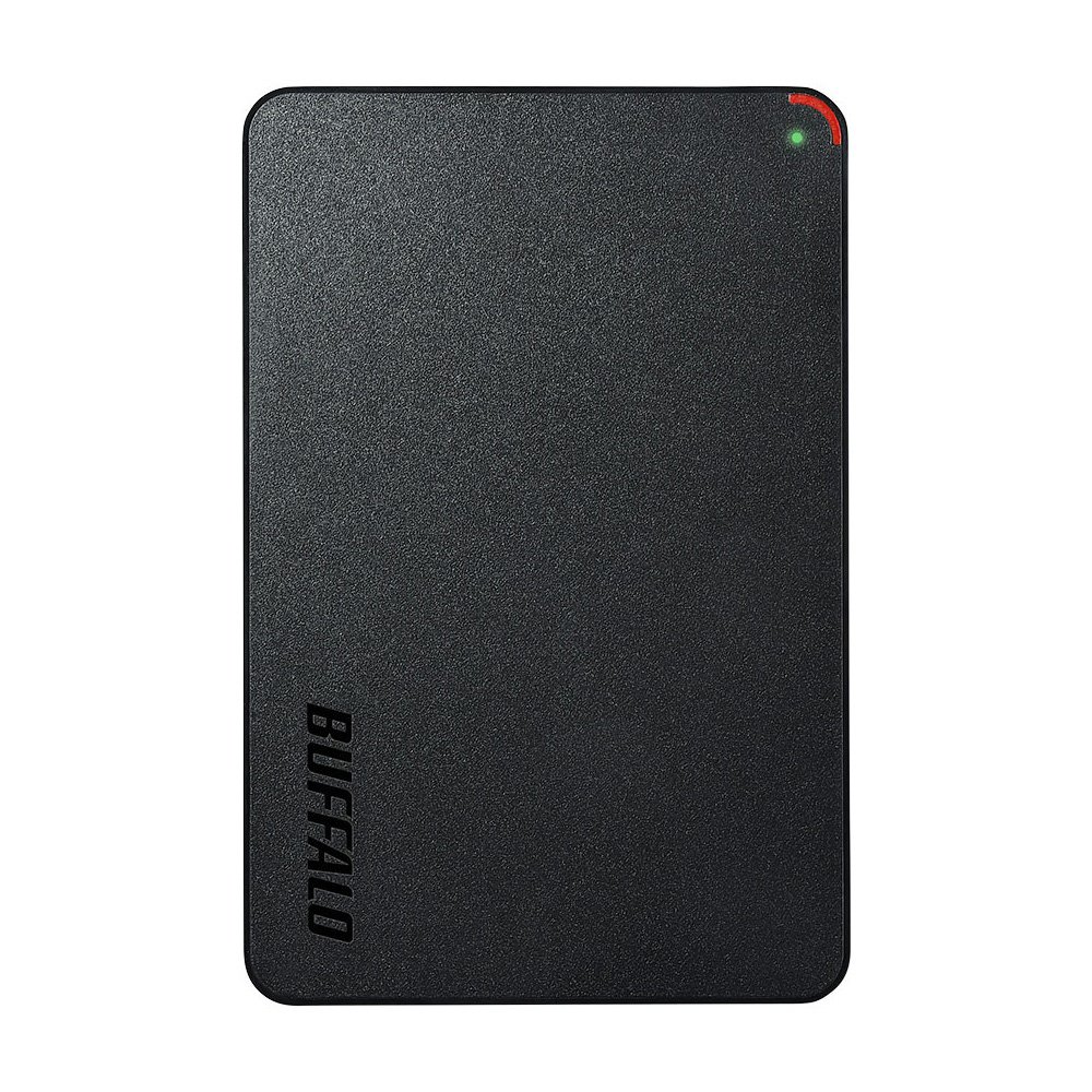 2位：BUFFALO ミニステーション USB3.1(Gen1)/USB3.0用ポータブルHDD 1TB HD-PCFS1.0U3-BBA