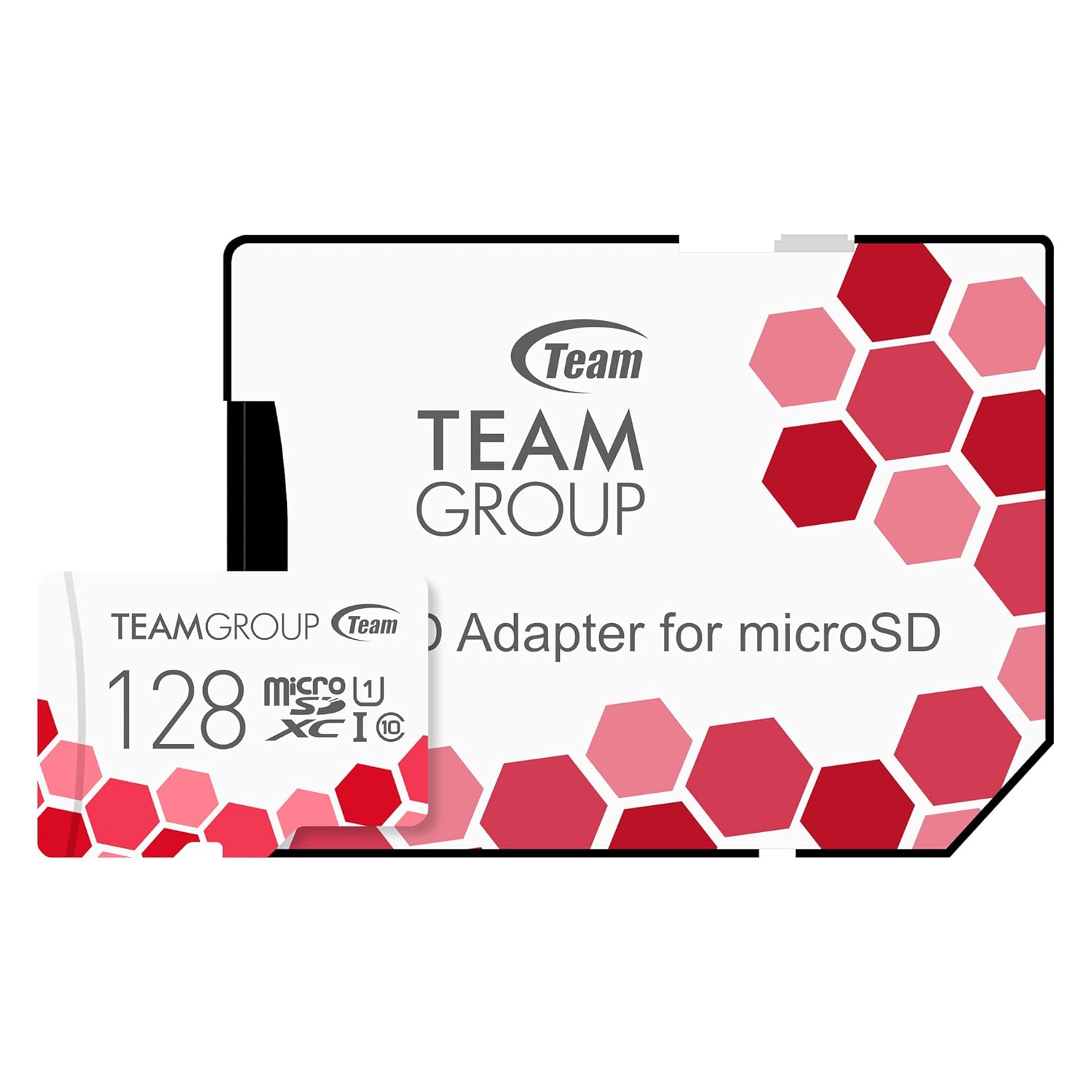 12位：Team microSDXCカード 128GB 高速転送UHS-1 日本国内10年保証 SD変換アダプター付属 正規品