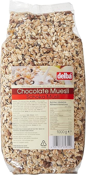 20位　デルバ チョコレートミューズリー 1kg