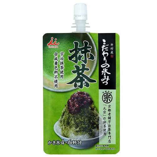 10位　井村屋 こだわりの氷みつ 抹茶 150g 