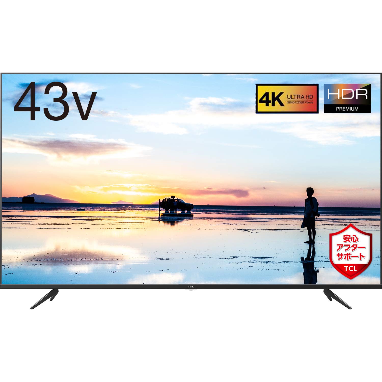 18位：TCL 43V型 4K液晶テレビ HDR搭載 鮮やかな色彩 裏番組録画対応 2019年モデル 43K601U