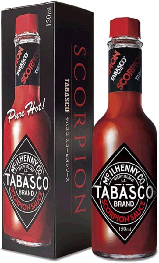 Amazon | タバスコ スコーピオンソース　瓶 60ml | TABASCO(タバスコ) | ホットソース・チリソース 通販