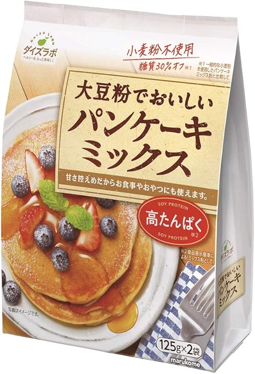 11位：マルコメ ダイズラボ パンケーキミックス グルテンフリー 【小麦粉不使用】 250g