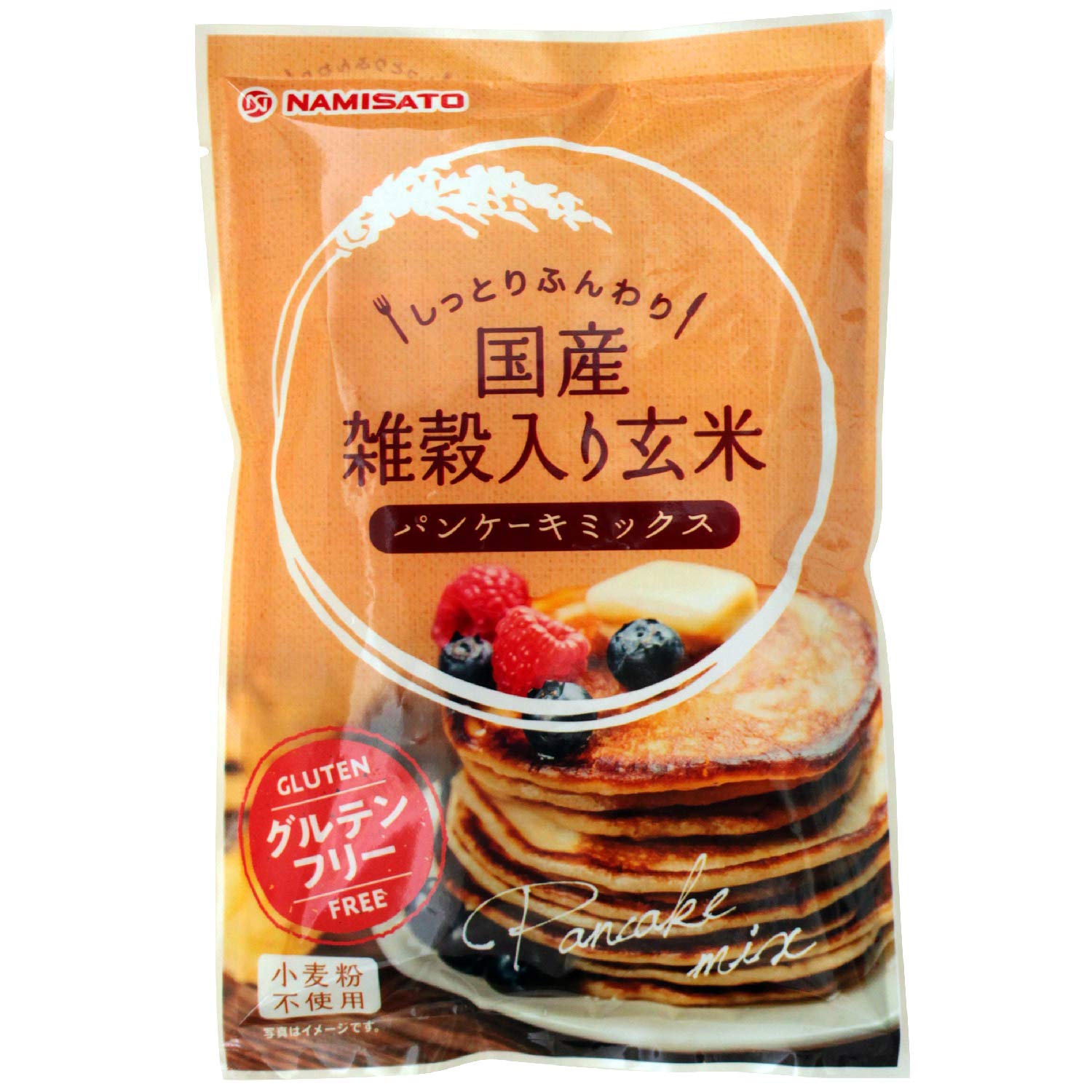 13位：波里 国産雑穀入り玄米パンケーキミックス 200g×2袋