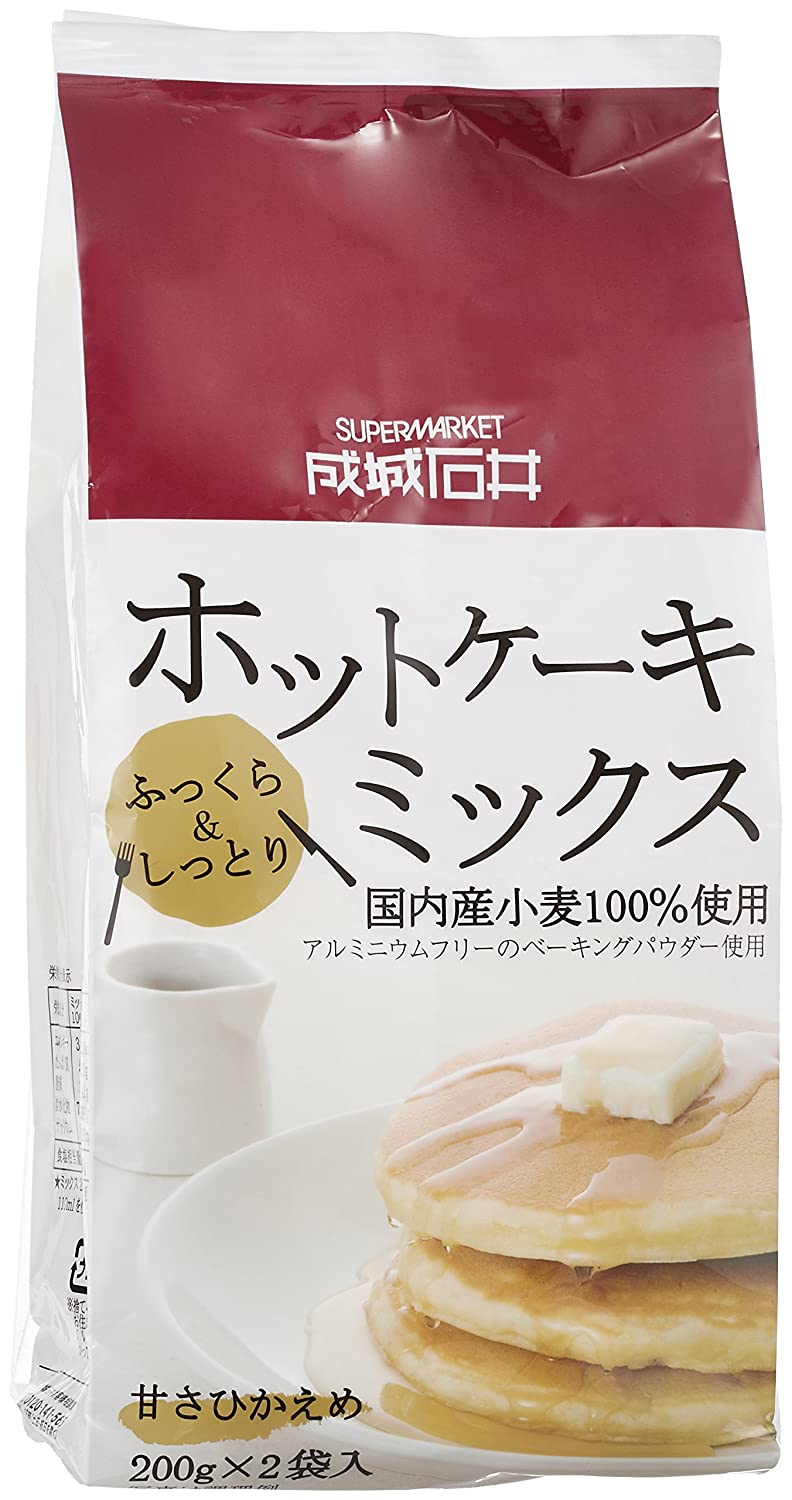 8位：成城石井 国内産小麦100%使用 ホットケーキミックス
