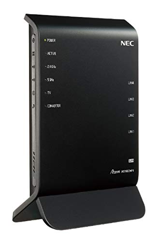 10位：NEC 11ac対応 1300＋450Mbps 無線LANルータ（親機単体） PA-WG1800HP4