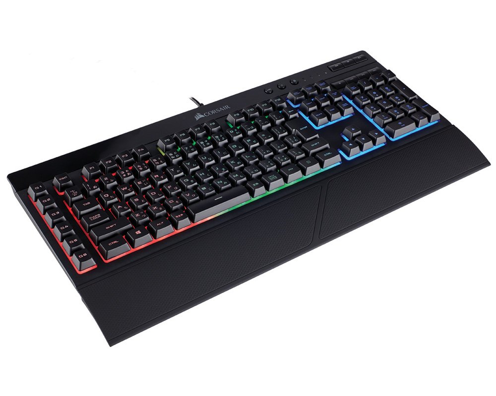 12位：Corsair K55 RGB -日本語キーボード- ゲーミングキーボード KB387 CH-9206015-JP