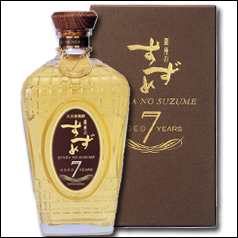 12位　大分県・八鹿酒造　33度　大分麦焼酎　銀座のすずめ　Aged7Years720ml