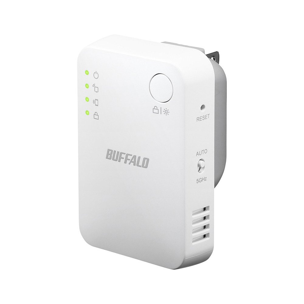 3位：BUFFALO WiFi 無線LAN中継機 WEX-1166DHPS 11ac/n/a/g/b 866+300Mbps ハイパワー コンパクトモデル 【iPhoneX/iPhoneXSシリーズ メーカー動作確認済み】