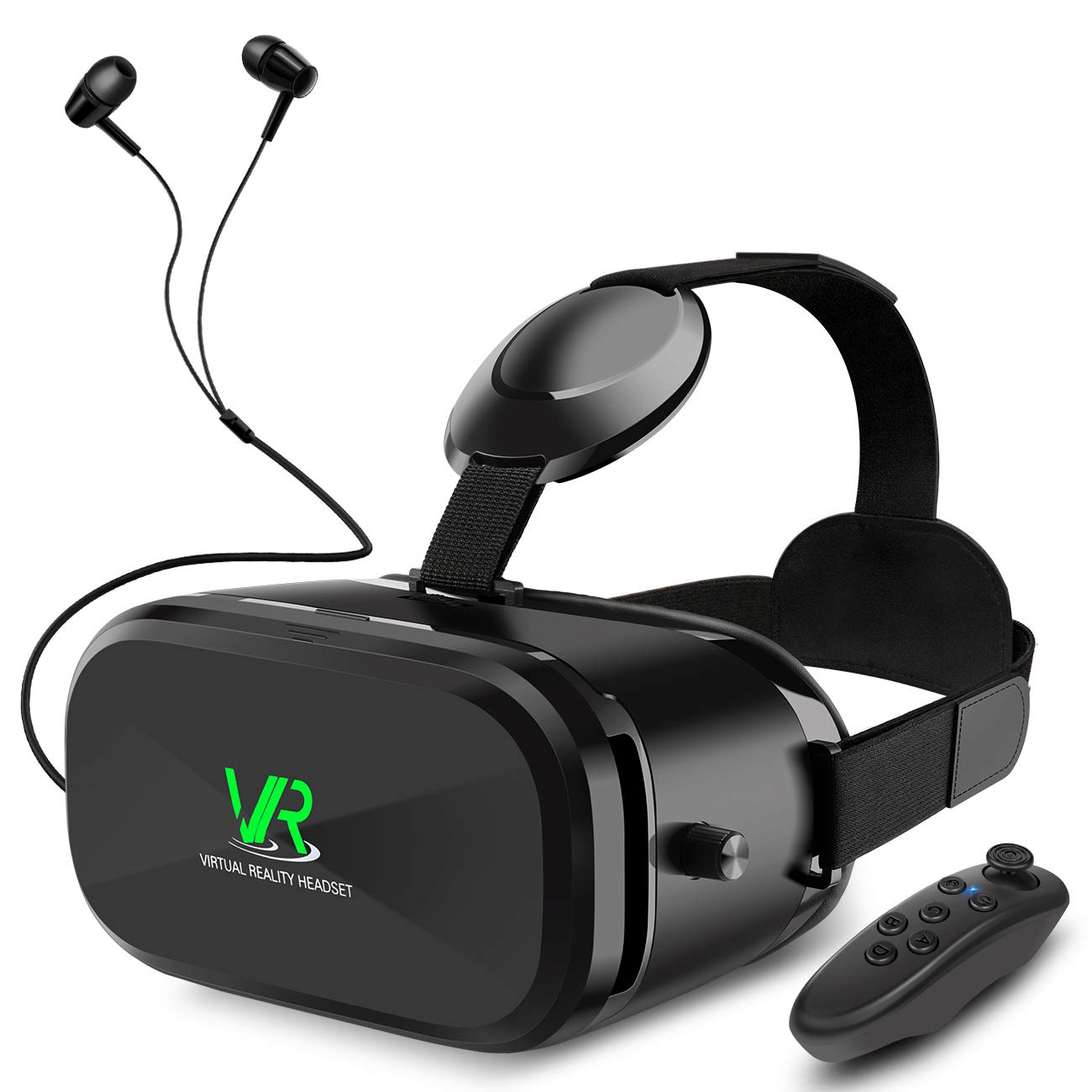 3位：SAMONIC 3D VRゴーグル 「イヤホン、Bluetoothコントローラ、日本語説明書付属」 (ブラック)