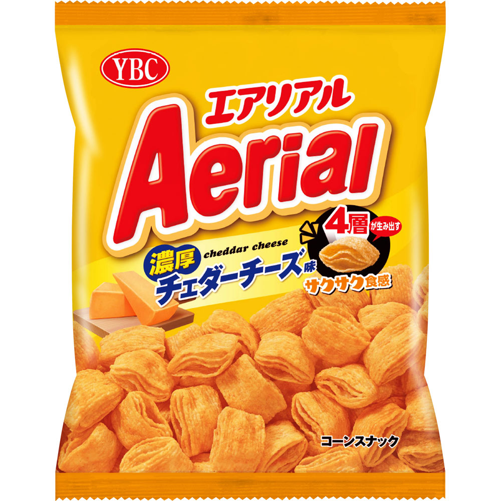 5位　ヤマザキビスケット エアリアル 濃厚チェダーチーズ味 ７０ｇ