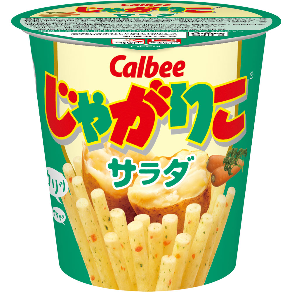 10位　カルビー じゃがりこサラダ ６０ｇ