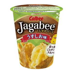 2位　カルビー 40gJagabee(じゃがビー) うす塩味 12カップ入 (ジャガビー) 